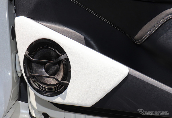 「カーオーディオ・プロショップ」にて製作されたオーディオカーの一例（製作ショップ：シティロード福山＜広島県＞）。