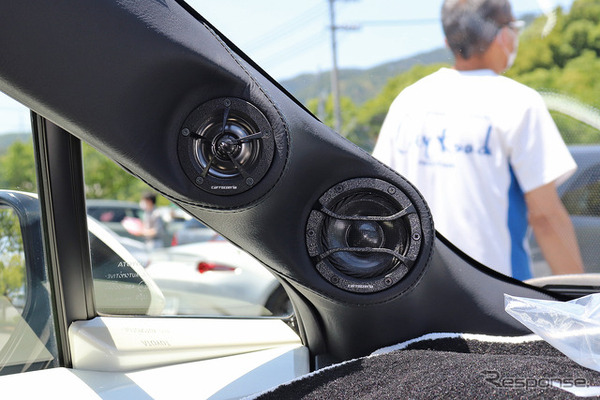 「カーオーディオ・プロショップ」にて製作されたオーディオカーの一例（製作ショップ：シティロード福山＜広島県＞）。