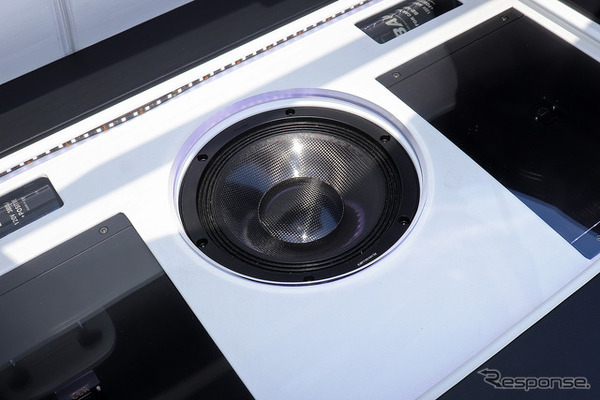 「カーオーディオ・プロショップ」にて製作されたオーディオカーの一例（製作ショップ：シティロード福山＜広島県＞）。