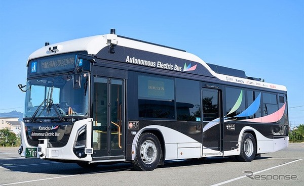いすゞの自動運転レベル4バス