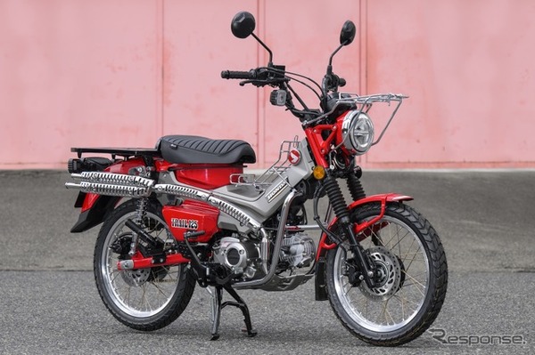 ホンダ CT125 ハンターカブのカスタマイズモデル