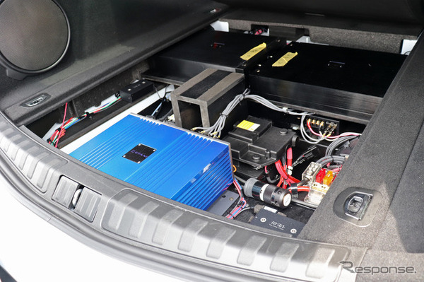 「プレーヤー」も内蔵した「単体DSP」の搭載例。