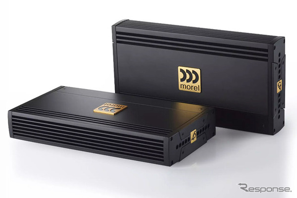 「外部パワーアンプ」の一例（モレル・MPS リミテッド シリーズ）。