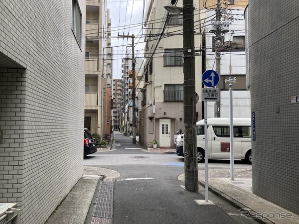 江東区道深37号、西向き