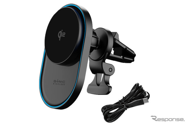 SEIWA・AFMマグホールドスマホ充電ホルダーQi2（D674）