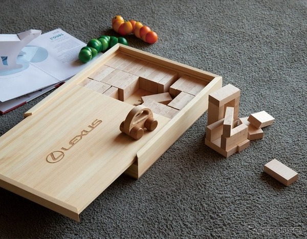 木のおもちゃブランド「なかよしライブラリー」の製品が「レクサスコレクション」で販売開始