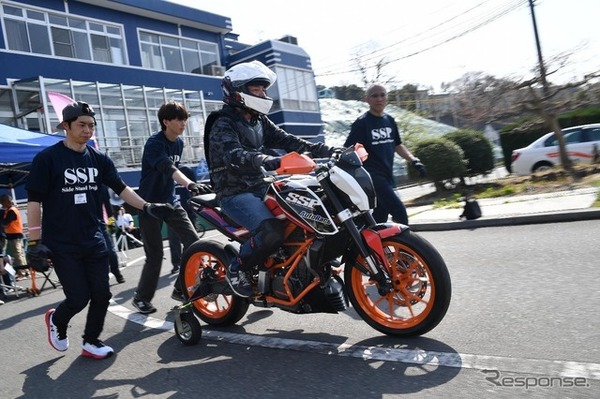 SSPがパラモトライダー体験走行会を開催