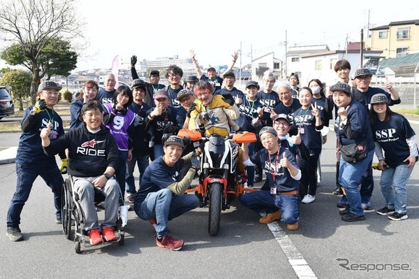 SSPがパラモトライダー体験走行会を開催