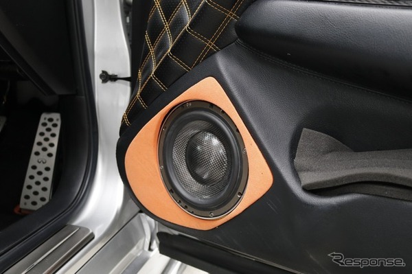 ミッドバスにはモレル・スプリーモMW6をチョイス。カーボン振動板を備えた質の高いサウンドで中低域をカバーする。