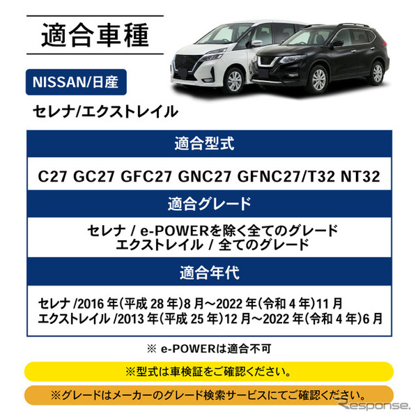 『セレナ』『エクストレイル』専用「アイドリングストップキャンセラー」