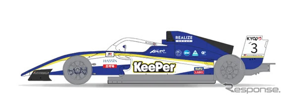 KeePer KONDO RACING KG-MG01(#3) マシンカラーリングイメージ