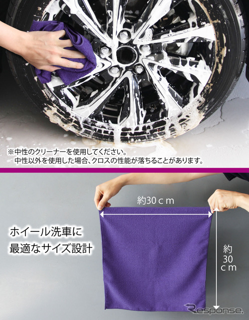 パープルマジック ホイール専用クロス