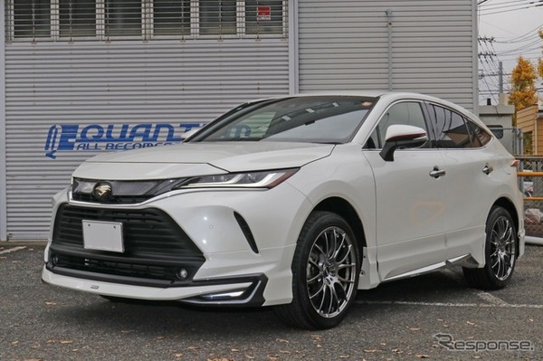 愛車のハリアーに高音質はもちろんオーディオによるドレスアップ性も取り入れレベルの高いオーディオカーを完成させた。