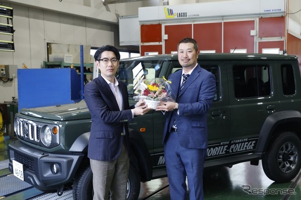 水戸自動車大学校（茨城県水戸市）がズキの小型SUV『ジムニーノマド』を新たに実習車両として導入