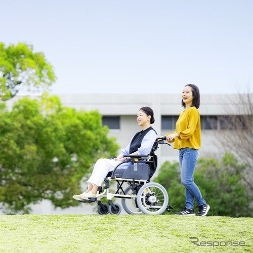 介助形電動車いす『遊歩アシスト』