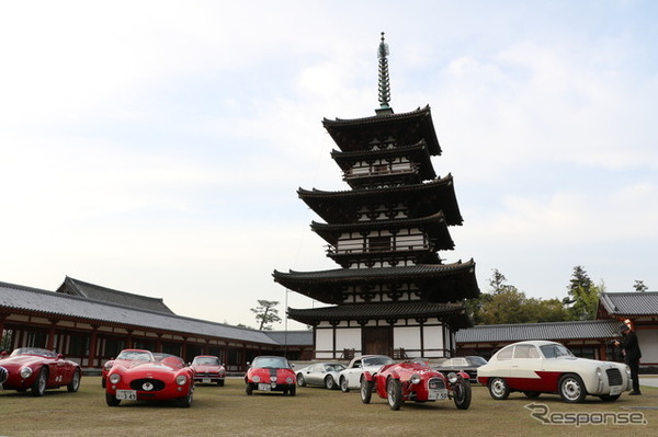 世界遺産、法相宗大本山・薬師寺の国宝東塔とともに
