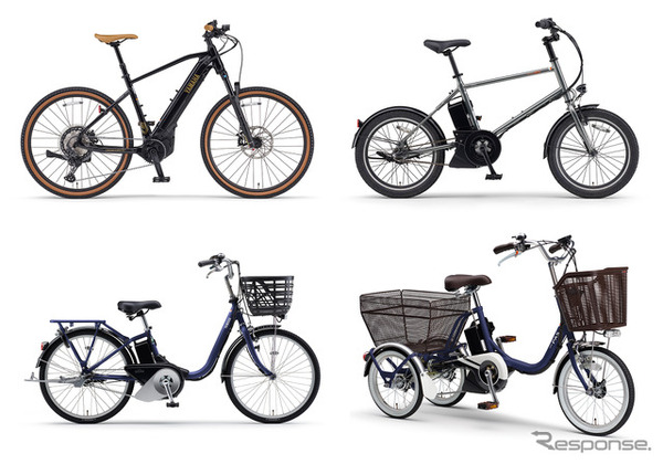 ヤマハ発動機の電動アシスト自転車「PAS」と、eバイク「YPJ」2026年モデルをチェック！