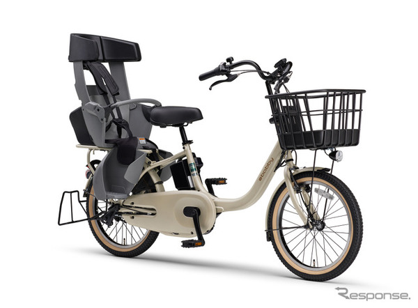 ヤマハ PAS babby（マットグレイッシュベージュ）