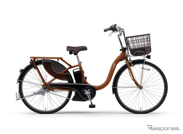 ヤマハ PAS With（マットナチュラルブラウン）