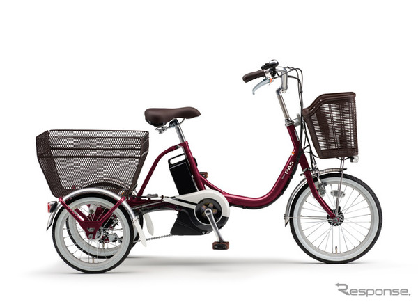 ヤマハ PAS ワゴン（ルビーレッド）