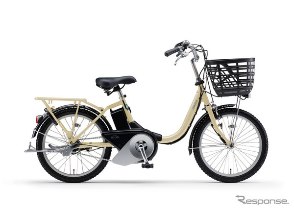 ヤマハ PAS SION-U（20型、アイボリー）