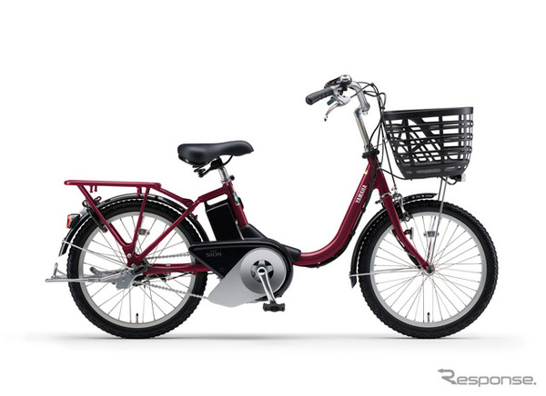 ヤマハ PAS SION-U（20型、ルビーレッド）