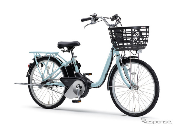 ヤマハ PAS SION-U（24型、シアンブルー）