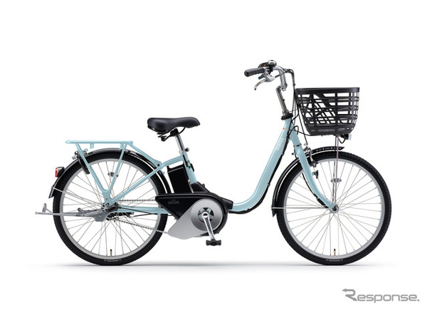 ヤマハ PAS SION-U（24型、シアンブルー）