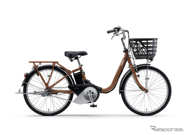 ヤマハ PAS SION-U（24型、ルビーレッド）