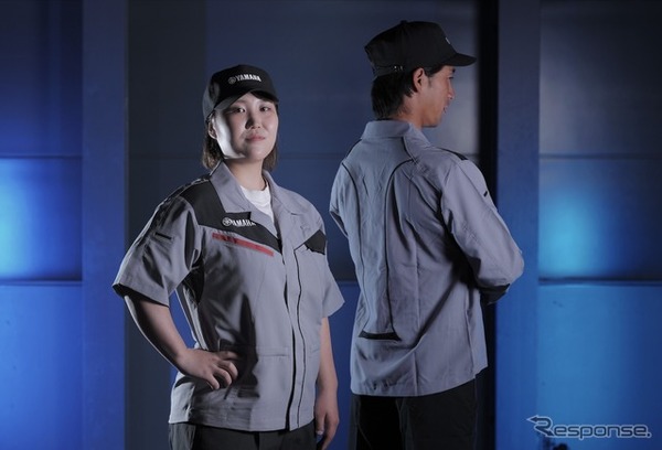 ヤマハ発動機の新・夏用ユニホーム