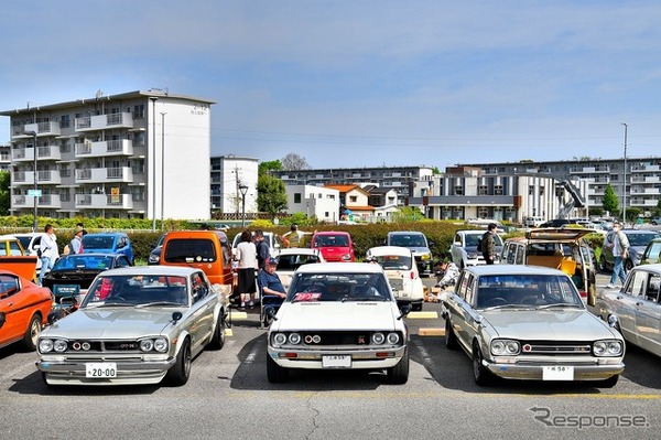 アリオ上尾 昭和平成オールドカー展示会