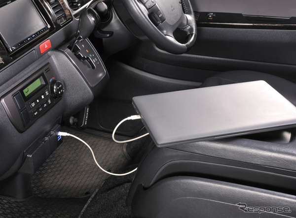 『ハイエース』H200系専用の増設電源ユニットハイエンドモデル「CX505K」