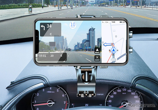 クラフトワークスの「クリップ式車載スマートフォンホルダー」