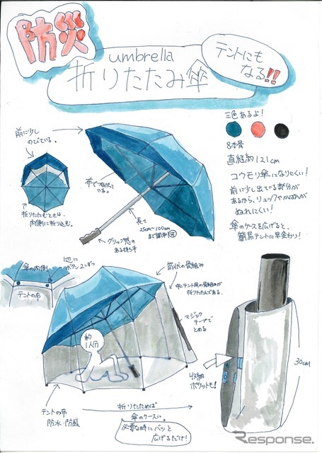 中道 紗夏さん(中学1年生)の作品