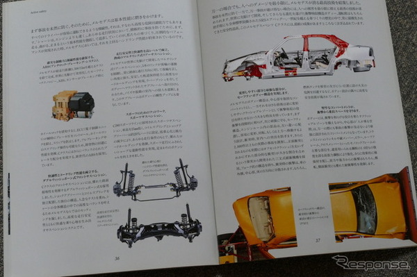 メルセデス・ベンツCクラス（初代）当時のカタログ