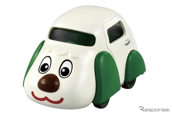 トミカと『いないいないばあっ！』が初コラボ：ワンワンカー