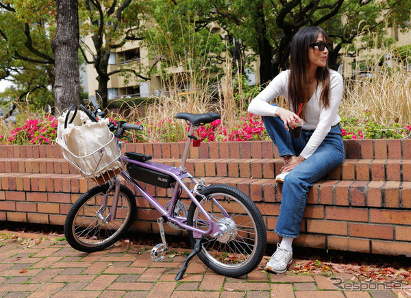 WOの電動アシスト自転車「GLISSE」