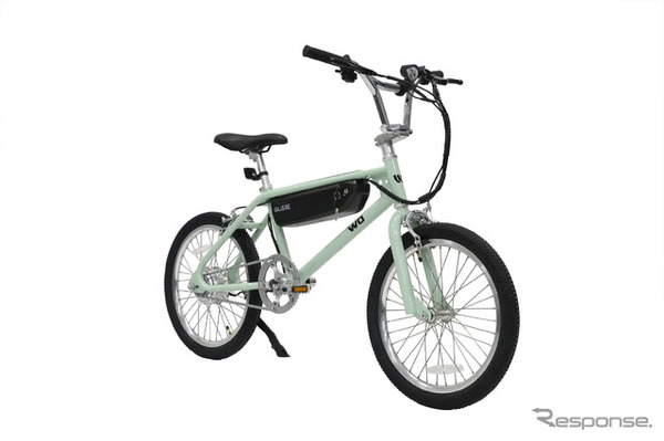WOの電動アシスト自転車「GLISSE」