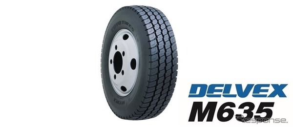 小型トラック・バス用オールウェザータイヤ「DELVEX M635」