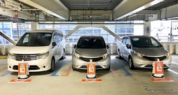 オールタイムレンタカーの貸出ステーションの例