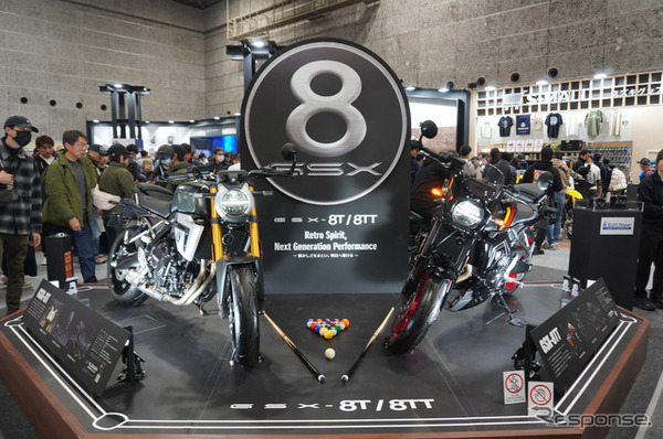 スズキ GSX-8TとGSX-8TT（大阪モーターサイクルショー2026）