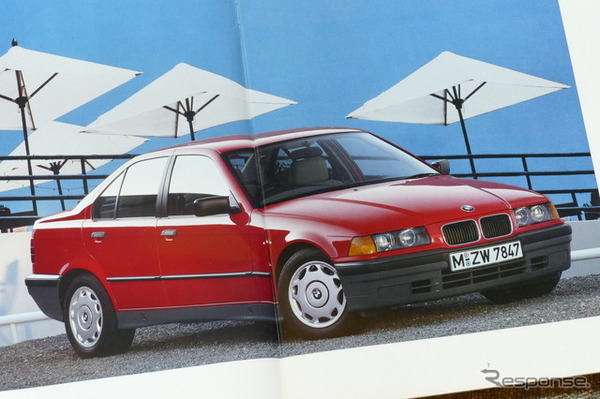 BMW 3シリーズ（E36）当時のカタログ
