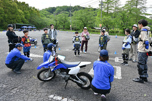 ヤマハ親子バイク教室
