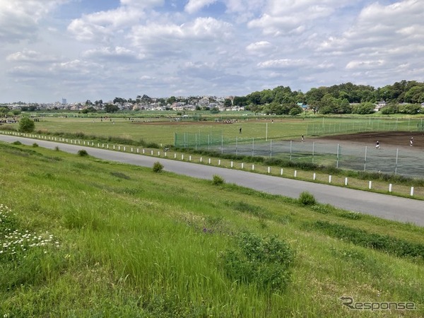 多摩川スピードウェイ跡（川崎市）