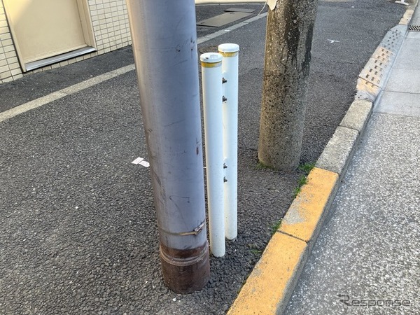 短いガードレール（東京都墨田区）