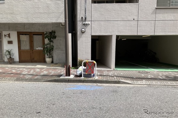 短いガードレール（東京都江東区）