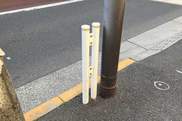 短いガードレール（東京都墨田区）