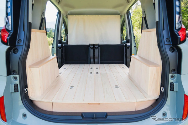 トヨタ シエンタ専用車中泊キット「VANLIFE ROOMKIT」の7人乗り用