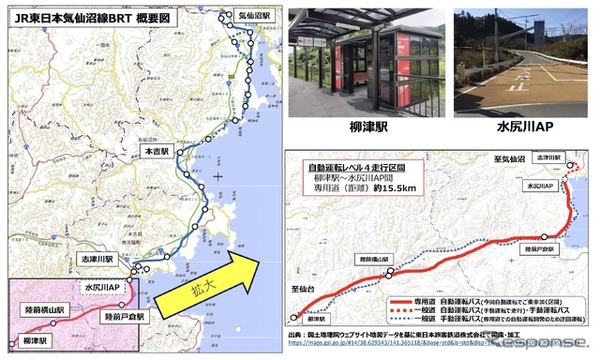 気仙沼線BRT