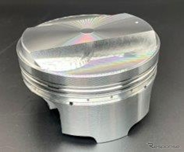 HKSの最新ピストン技術（開発中）： 試作ピストン（3Dプロファイル）